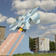 Image for article titled Fighter Planes That Became Battle-Scarred War Monuments
